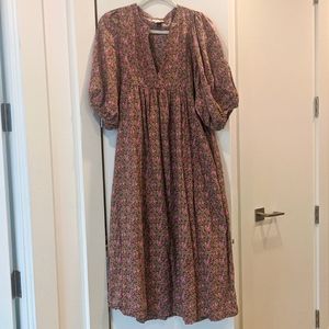 Universal Thread floral maxi dress with pockets size S